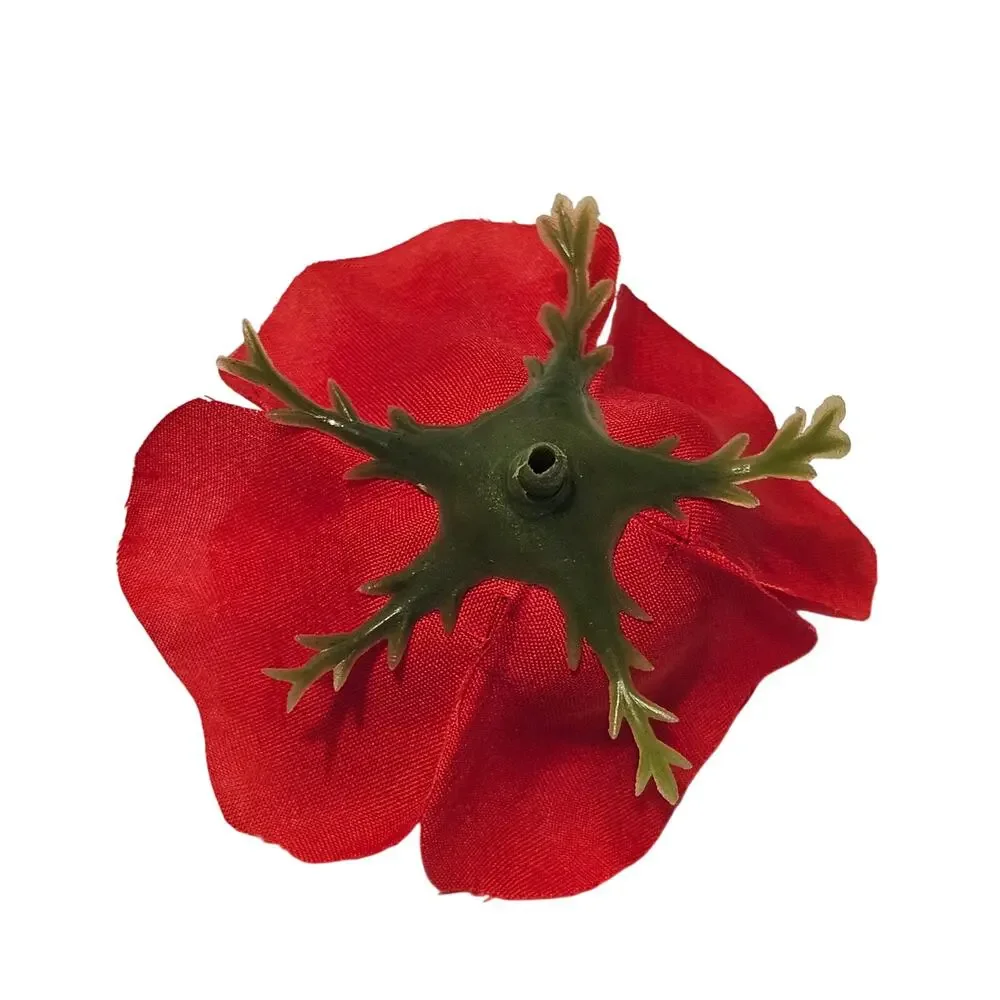 105 Red Silk Rose Heads Lot Open Roses Buds Stemless Wedding Craft Decor